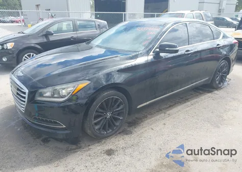 2015 Hyundai Genesis 3.8 from USA, damaged, VIN KMHGN4JE1FU099927